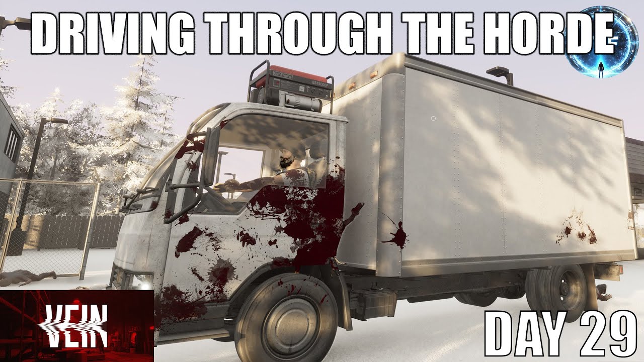 Another early Horde had us running!  Day 29 in VEIN | INSANE difficulty
