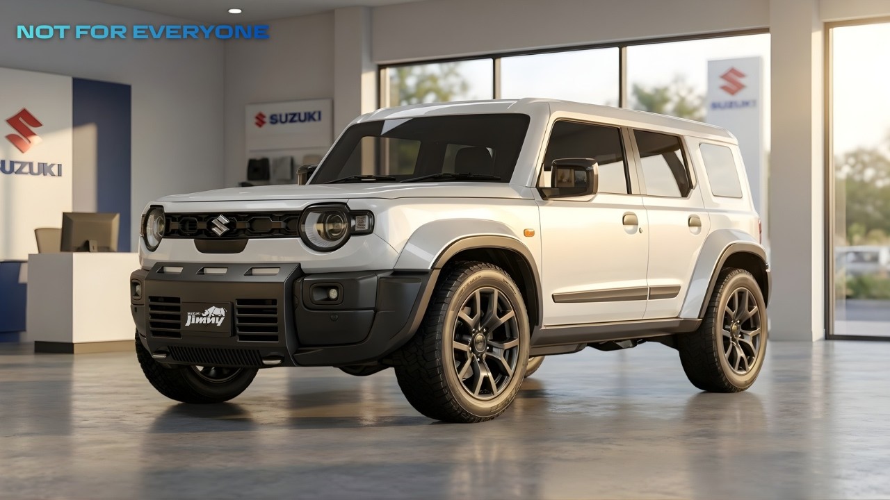 Suzuki Jimny Sierra 2027 года — создан для особых водителей!