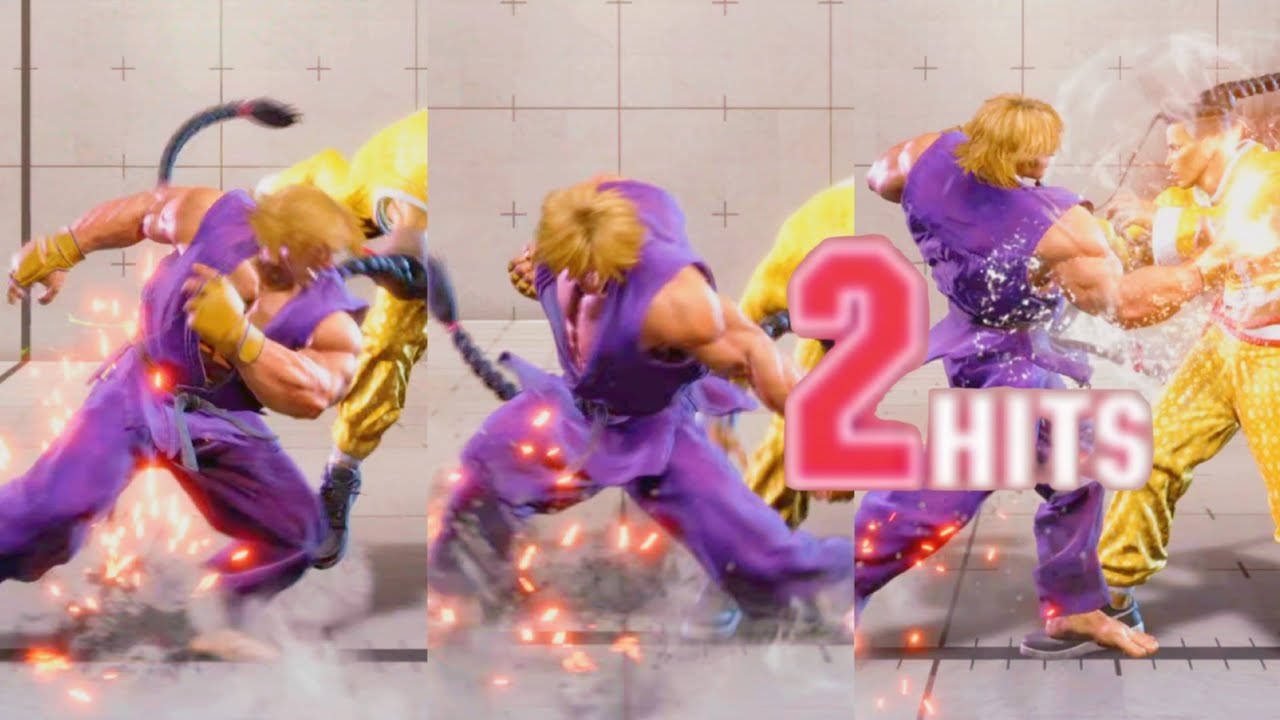 Ken's Quick Step into Standing Medium Punch - Street Fighter 6