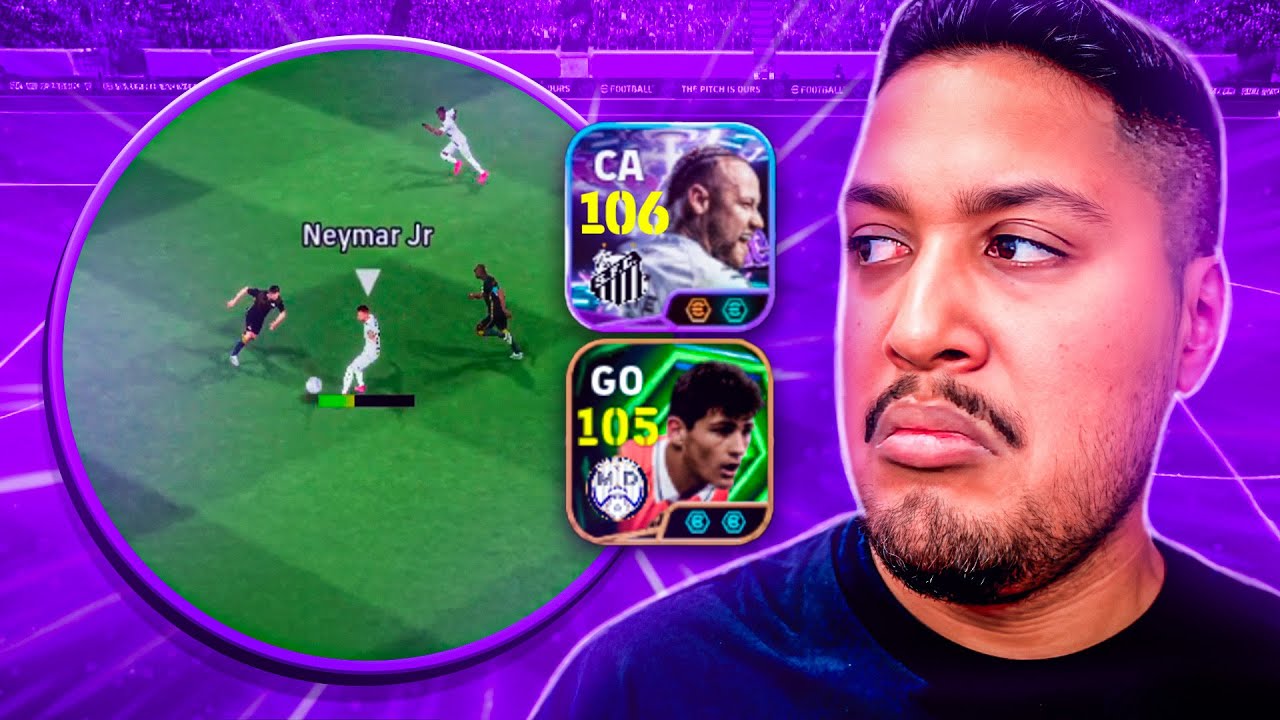 EFOOTBALL 2026 MOBILE - JOGUEI CONTRA O NEYMAR 106 SHOW TIME DO SANTOS E TESTANDO O NOVO CASILLAS