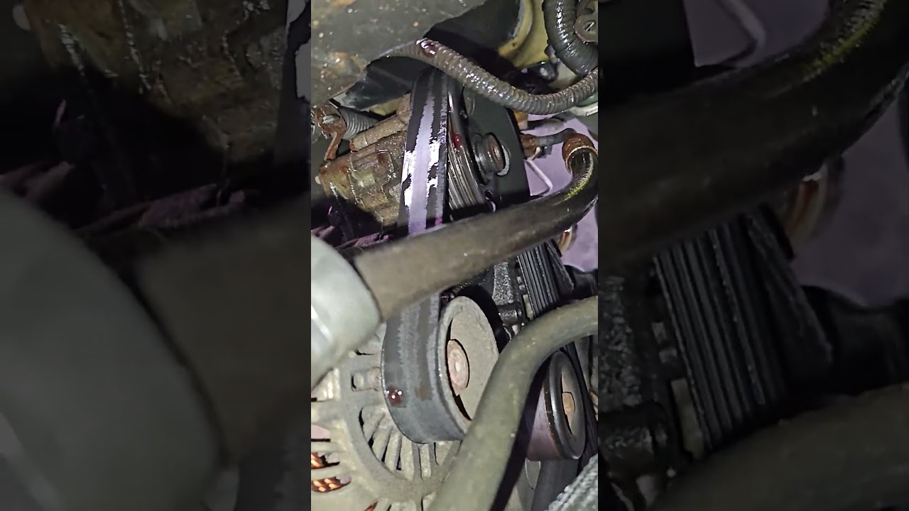 #Nissan Titan high pressure line leaking