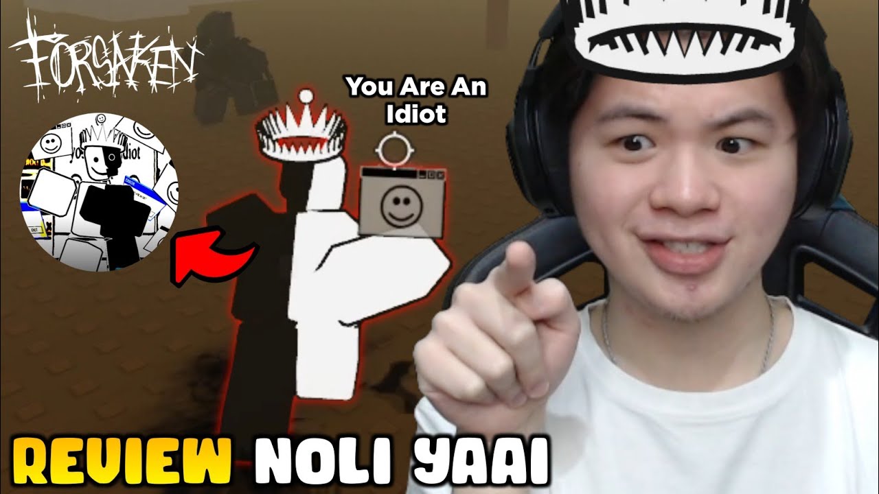 REVIEW SKIN NOLI YAAI BIKIN SURVIVOR KENA MENTAL!! | Roblox Forsaken - Indonesia