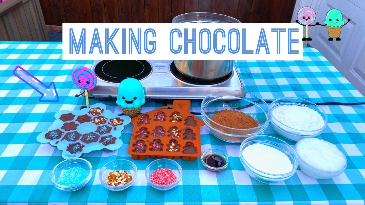 Learning With Lolli And Sweets Making Chocolate Kids DIY