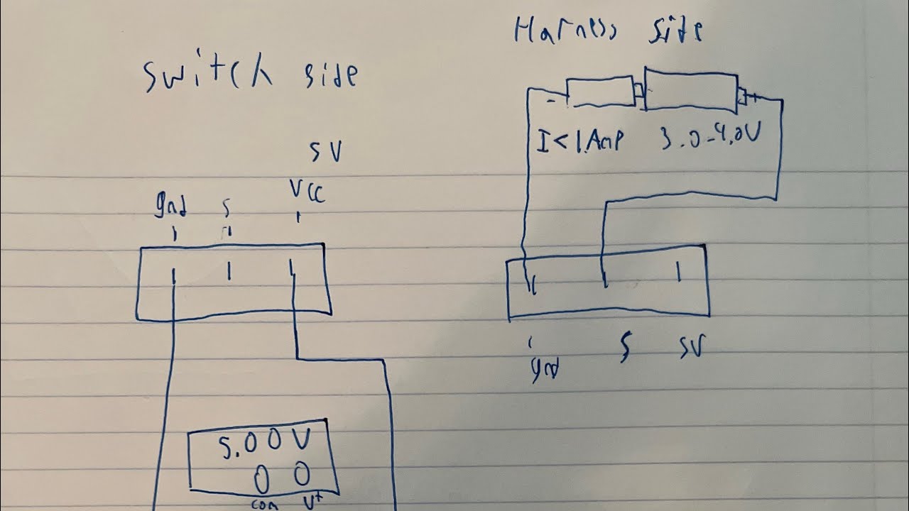 How to bypass a 3-pin AC pressure Switch in a car as well as determine the pinout