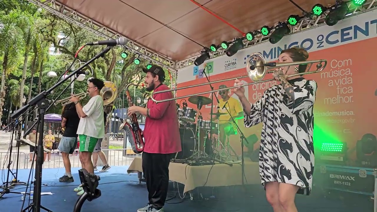 Bananeira Brass Band - A Luz De Tieta - Oficina De Música De Curitiba - Palco Centro - 18/1/2026