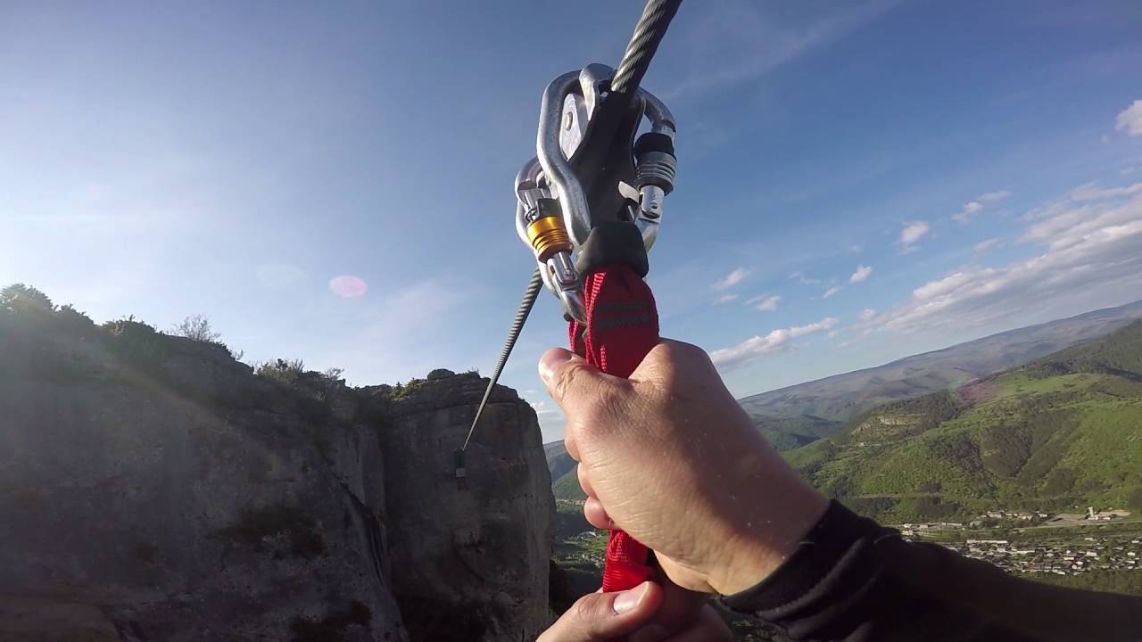 via ferrata florac