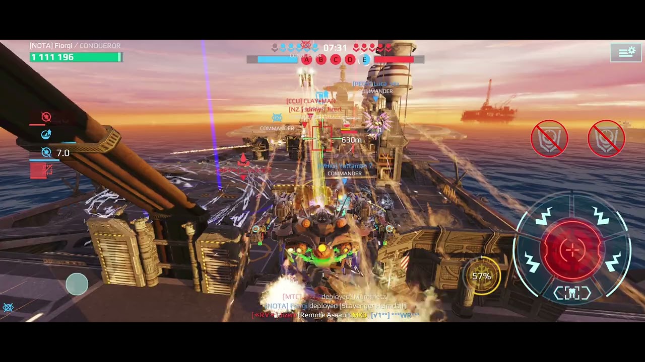Epic Victory in War Robots' Beacon Rush Mode! Android Gameplay