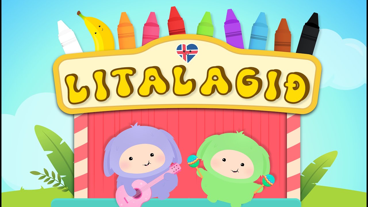 Íslensk barnalög | Litalagið / The Colour Song
