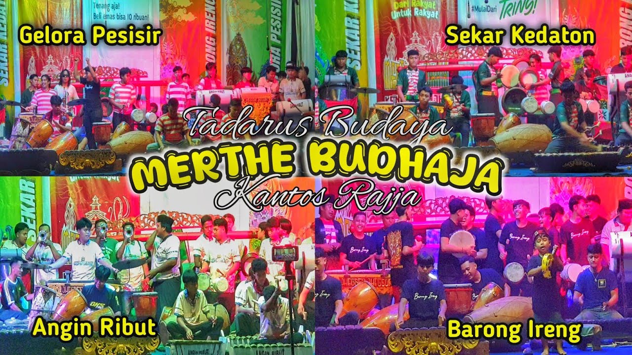 4 MUSIK TONG-TONG GUNCANG MABES BARONG IRENG PASEAN