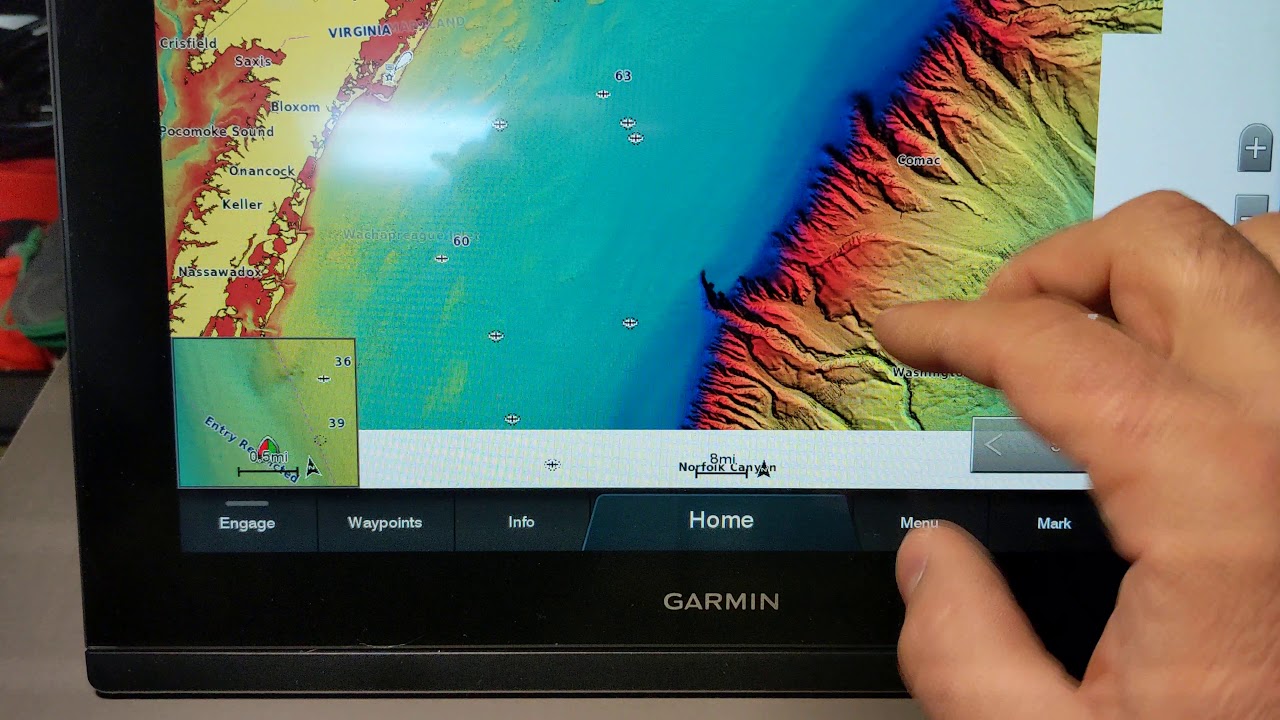 Garmin GPSMAP 1243xsv - Menu Operation, G3 Vision & Shaded Relief