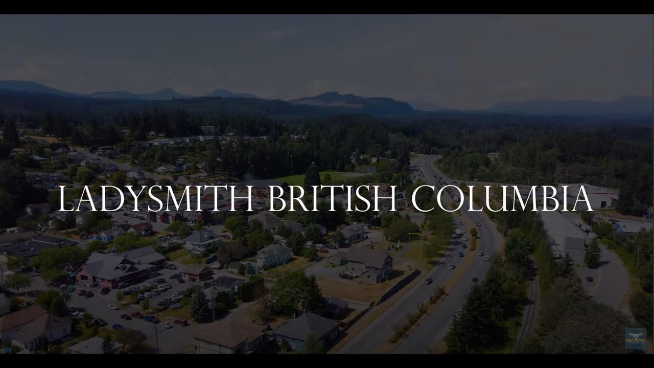 4K Drone Footage of Beautiful Ladysmith British Columbia, Canada