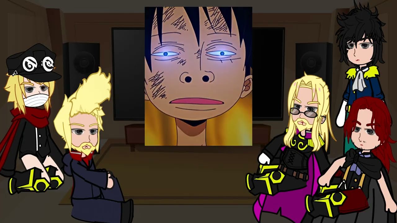 One Piece Holy Knights React To Luffy Gear 5 And Loki & Shanks || One Piece React || Rose GC
