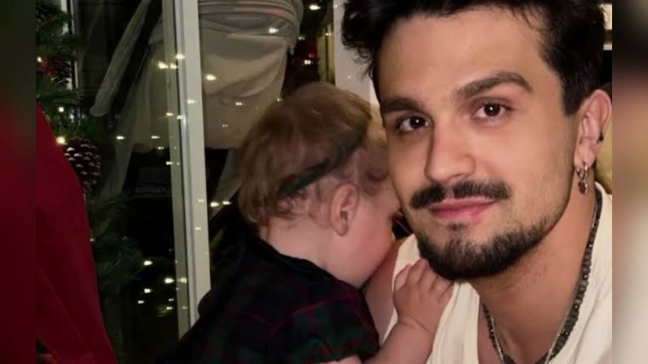 Luan Santana se declara pai babão e ciumento da filha Serena: “Ela é grudada comigo”