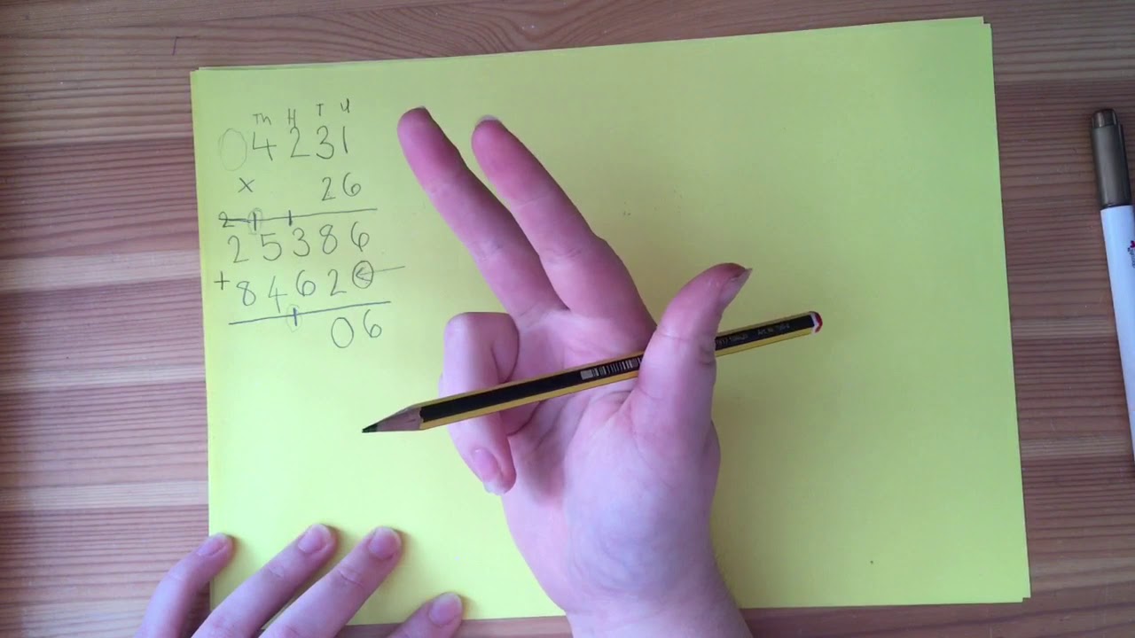 Year 5/6 Multiplication with 4-Digit and 2-Digit Numbers