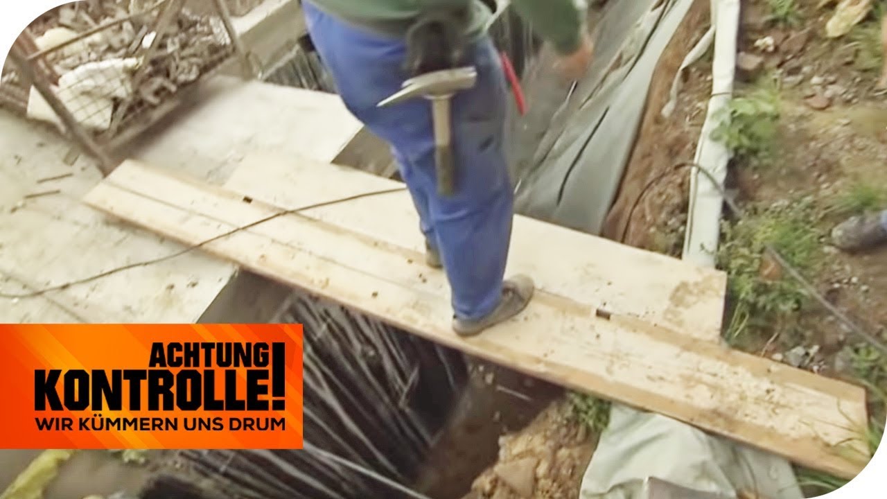 Lebensgefährliche Baustelle: Gewerbeaufsicht findet überall Mängel! | Achtung Kontrolle | kabel eins