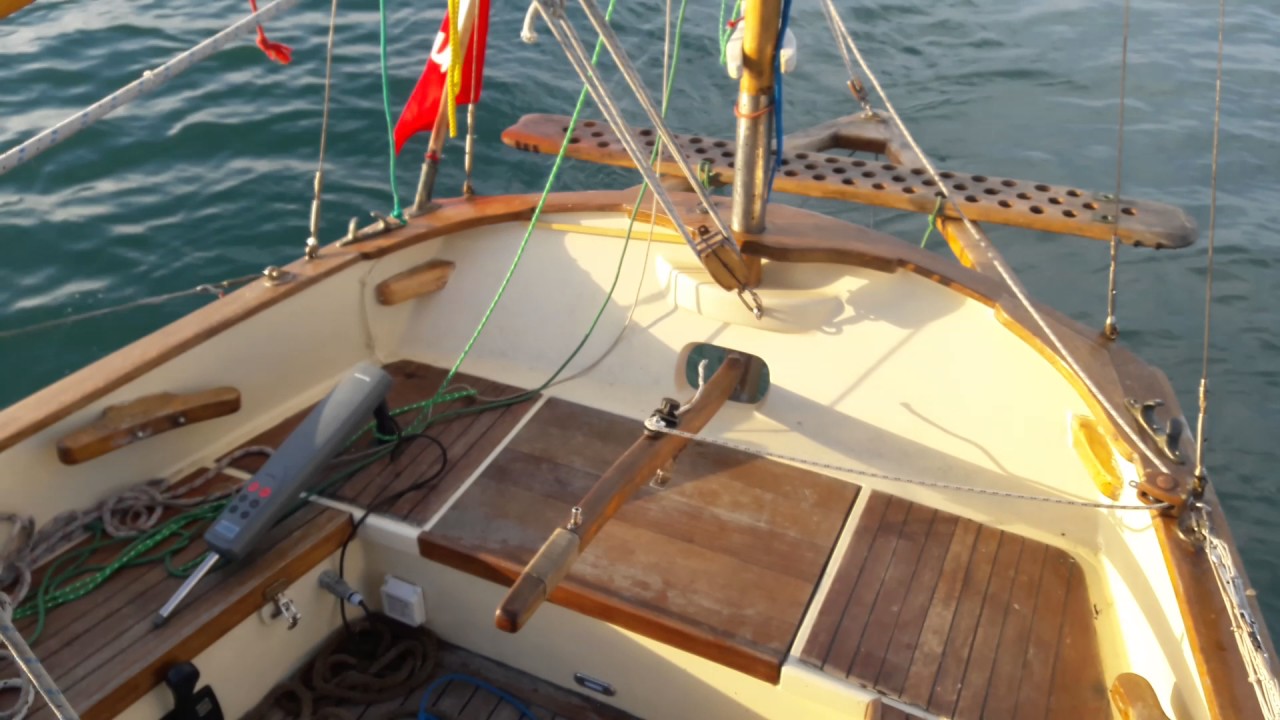 Self steering with a simple wooden block