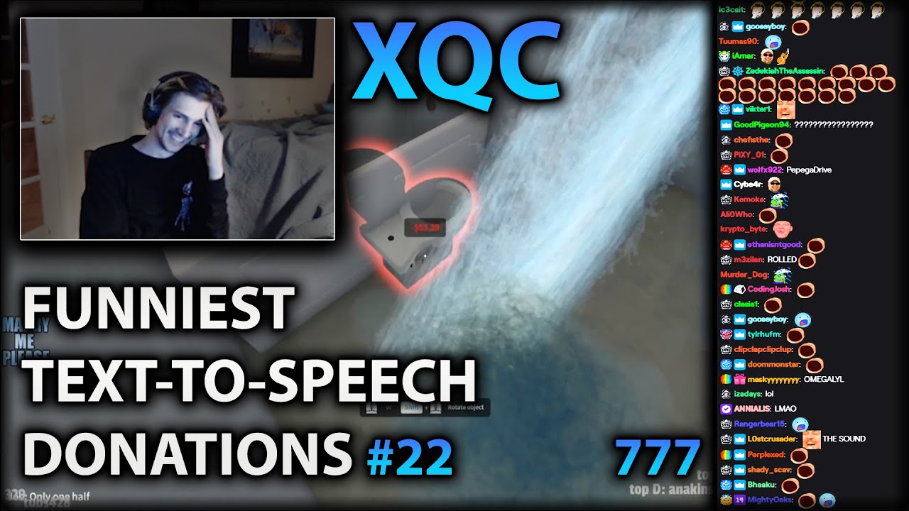 xqc funny text to speech donations #22