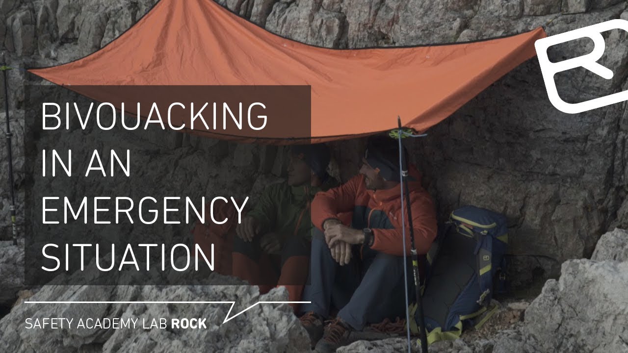 Bivouacking in an emergency on the mountain &ndash; Tutorial (43/43) | LAB ROCK