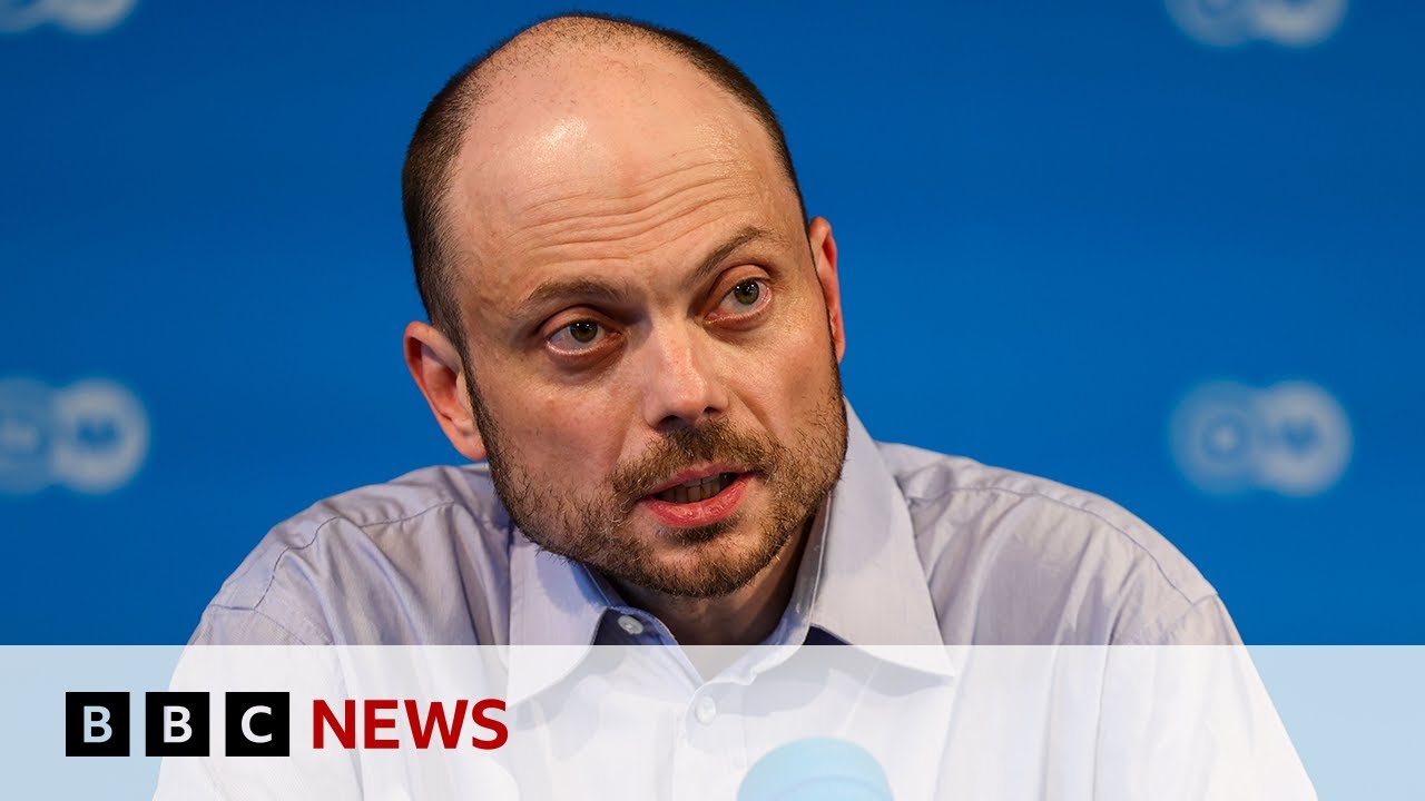 Russian dissident says he thought he would die in 'Vladimir Putin's prison' | BBC News