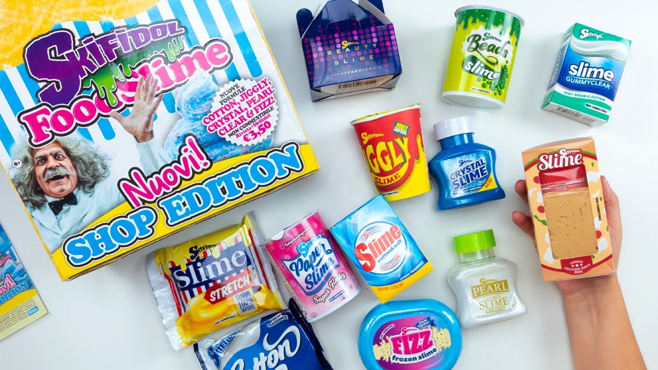 PROVO I NUOVI SKIFIDOL FOOD SLIME! COME IL CIBO REALE!