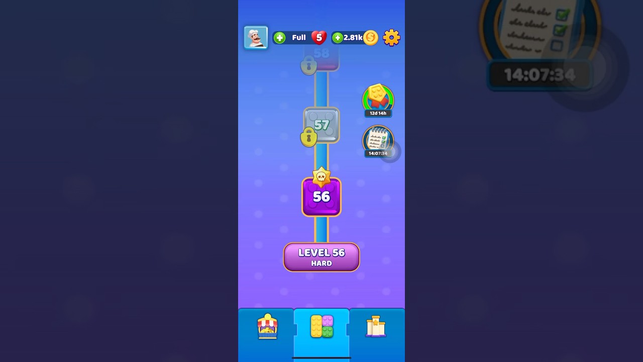 Color Block Jam: Level 56 - No Boosters Needed #games #gaming #gameplay #puzzle #level