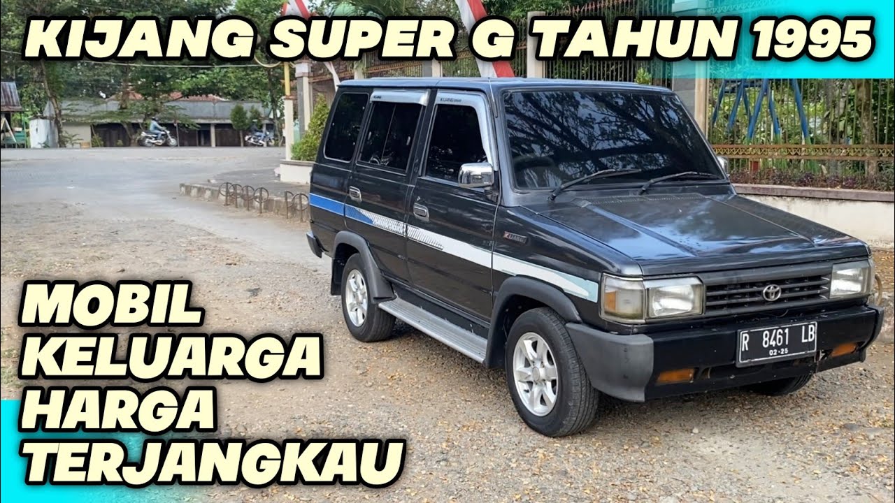 Toyota Kijang Super G Tahun 1995, Mobil Keluarga Murah