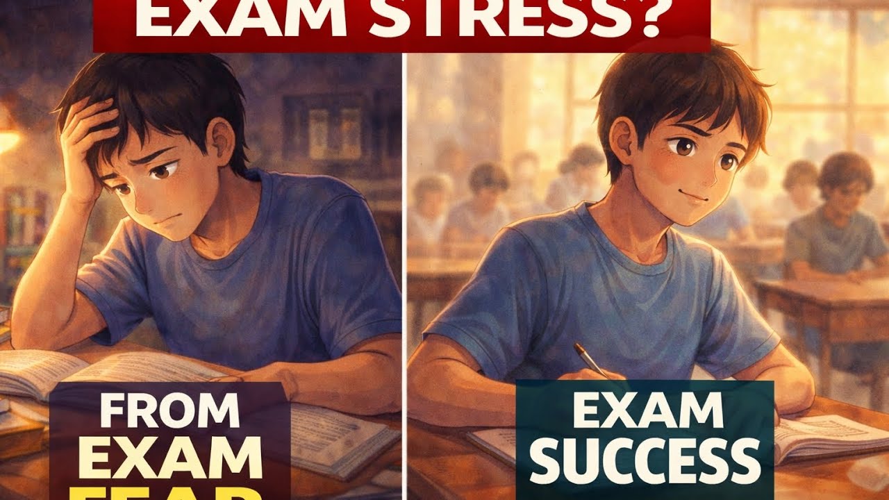 Exam Stress? Turn Fear Into Exam Success!#ExamStress#ExamMotivation#StudyTips@TheNutriLogic