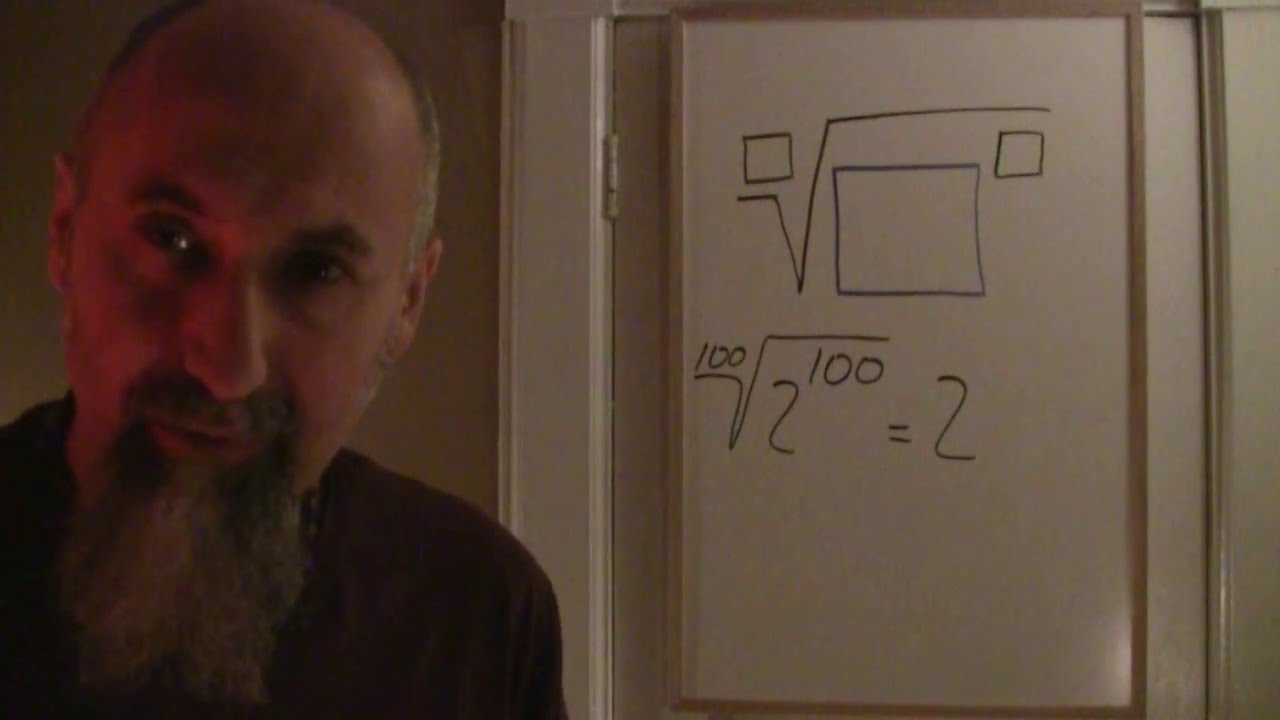 ASMR Math: Exponents and Radicals, Finding Roots Using Prime Factorization - Male, Soft-Spoken