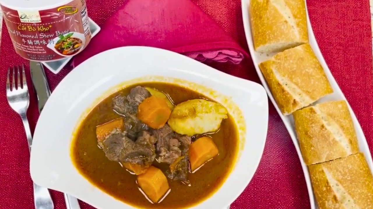 Cách Nấu Bò Ragu Đậm Đà Chuẩn Vị – Dễ Làm Với Cốt Bò Kho® Quốc Việt!