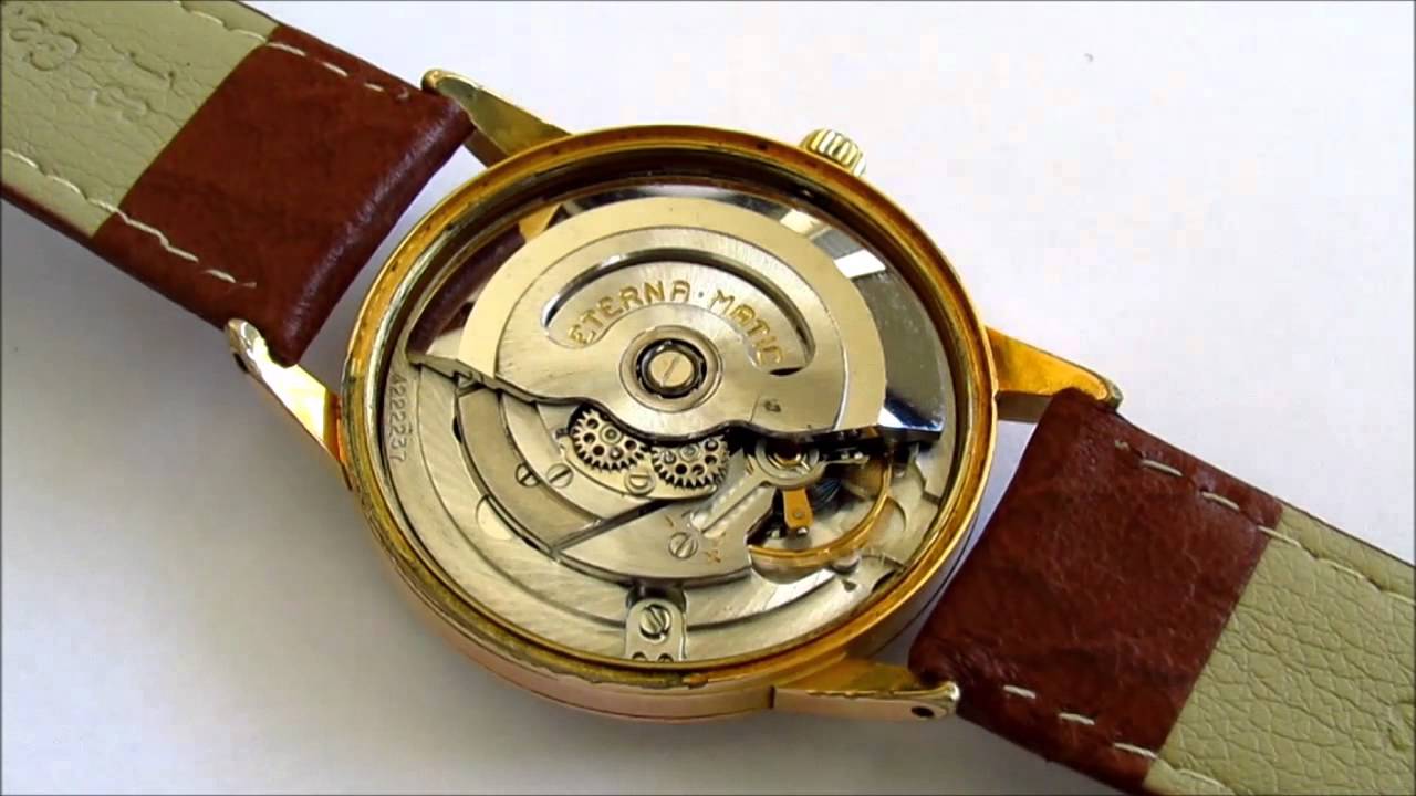 Eterna Matic vintage men's wristwatch Automatic