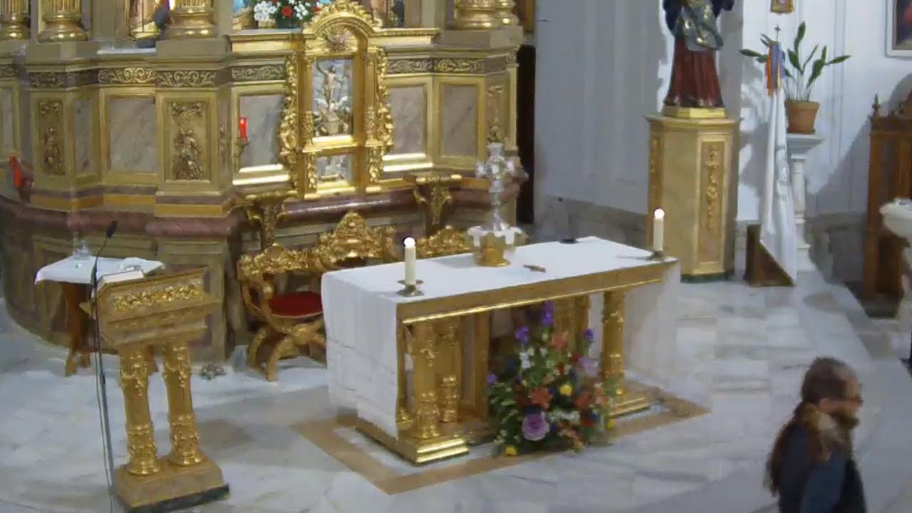 Rosario y Santa Misa en el martes de la IV semana del tiempo ordinario, Parroquia de Yepes