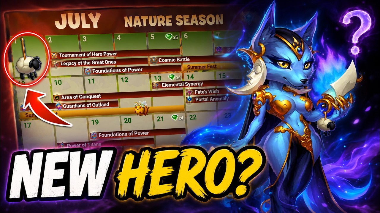 Hero Wars July Calendar &ndash; New Heroes Incoming?