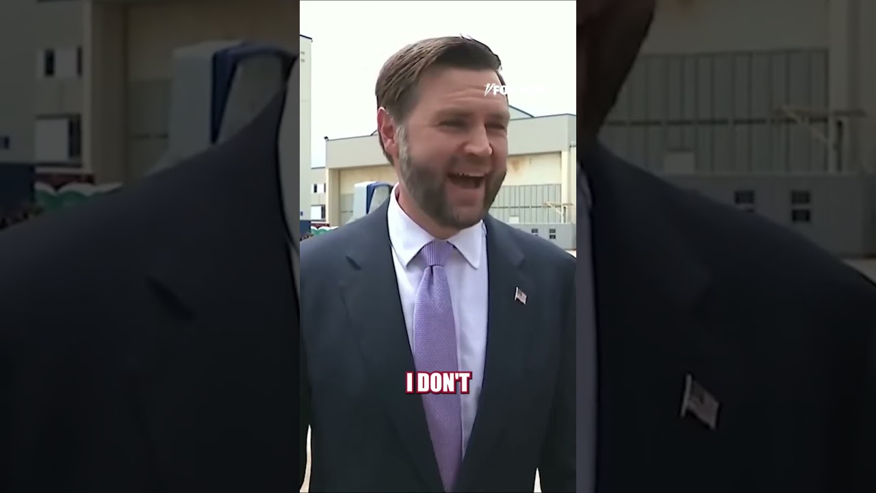 Vance reacts to AOC's CRYPTIC 2028 comment #shorts #us #politics #news #FoxNews