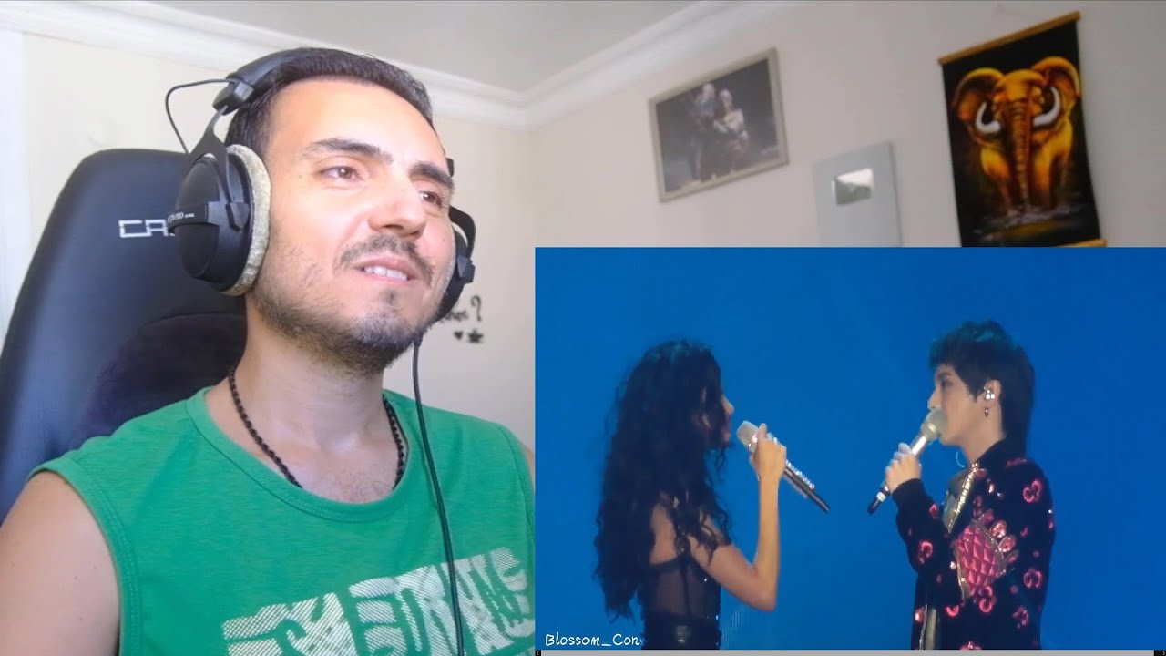 莫文蔚 Karen Mok 华晨宇 Hua Chenyu - 半生缘 我们在这里相遇 Half a Lifelong Romance Reaction