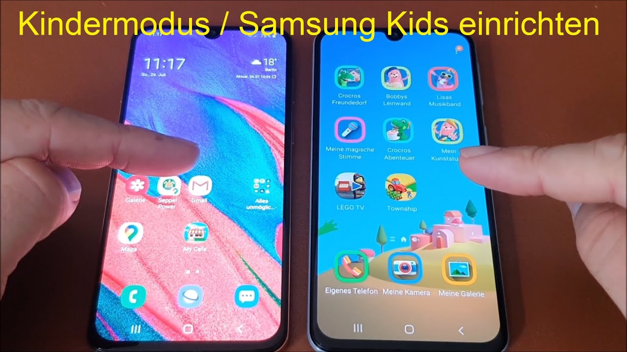 Samsung Kids - Kindermodus auf Galaxy einrichten | SeppelPower