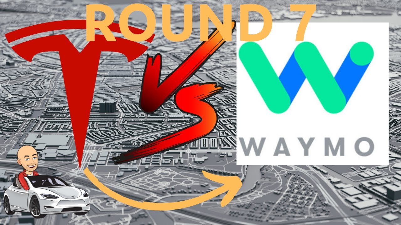 Tesla FSD Beta VS Waymo One Robotaxi | ROUND 7