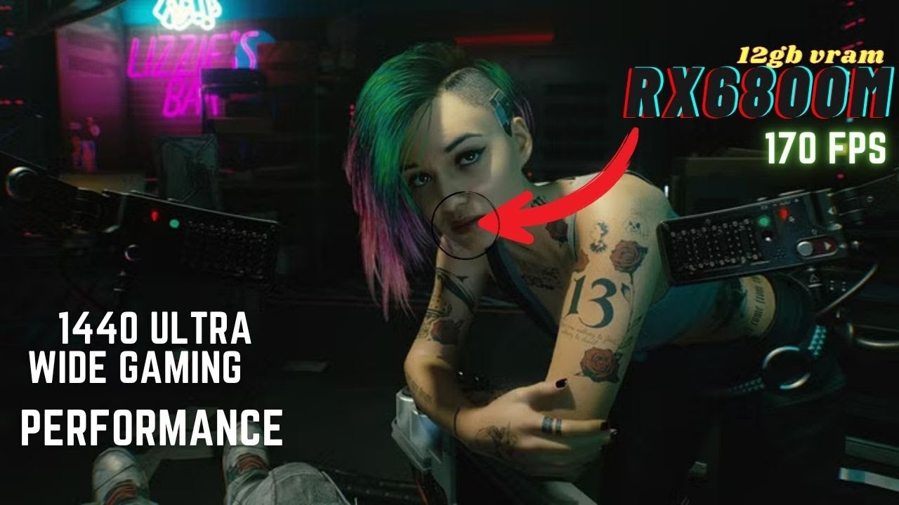 #Cyberpunk 2077 Destroys #AMD GPUs&hellip; But I Got 170FPS on #rx6800m !