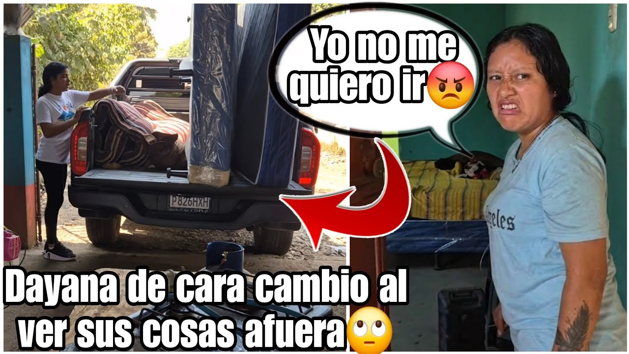 Mira las caras que hacia Dayana al ver que Elias ya tenia toda sus cosas en el carro🙄