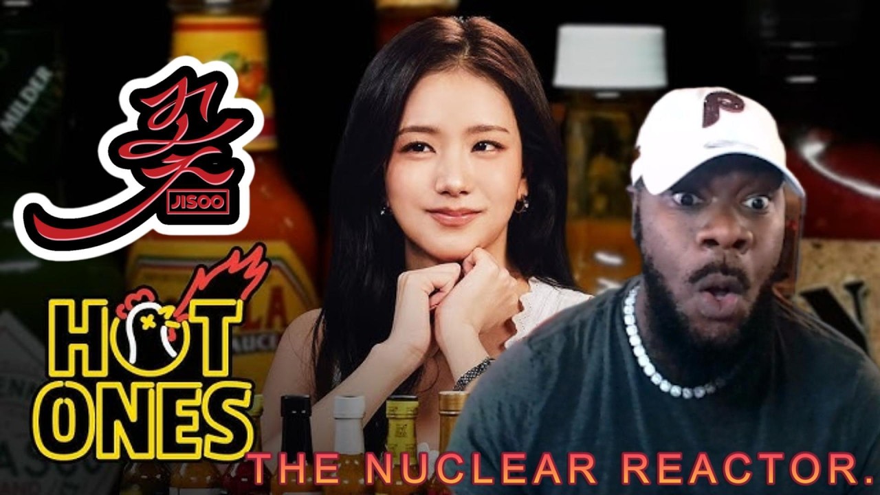 JISOO Faces Her Spice Limit | Hot Ones Challenge