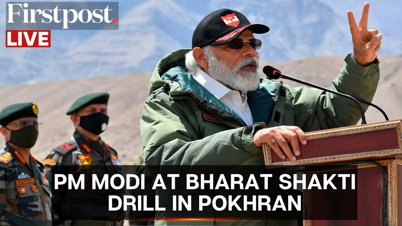 PM Modi LIVE: India's PM Modi Attends Exercise Bharat Shakti in Pokhran, Rajasthan