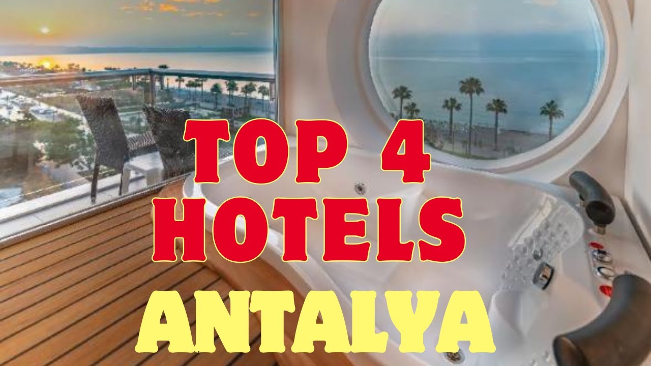 DIE TOP 4 BESTEN HOTELS in ANTALYA. ALL INCLUSIVE 5 Sterne 2024