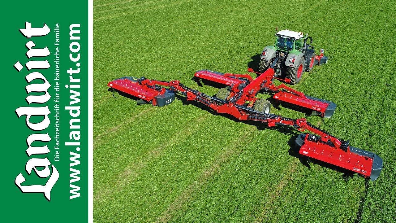 The world’s largest mower | SIP Silvercut Disc 1500 T | landwirt.com