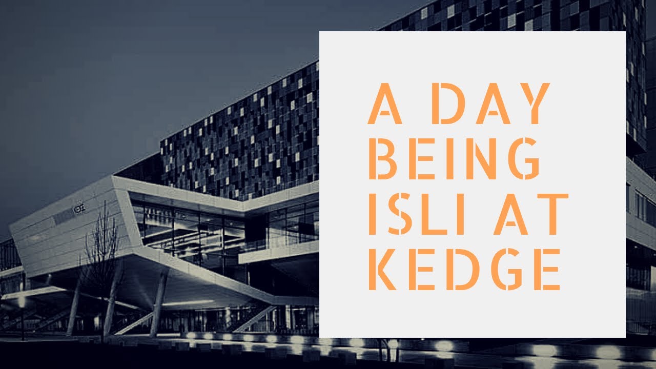 A day of ISLI at KEDGE Bordeaux, France | du học Pháp | nga đồng đây vlog