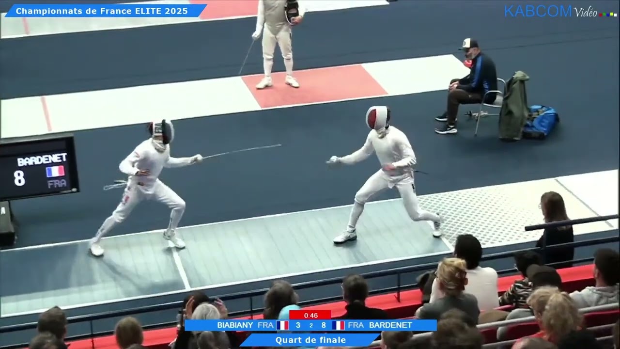 French Championships 2025 SME - L8 - Mathias Biabiany FRA v Alexandre Bardenet FRA