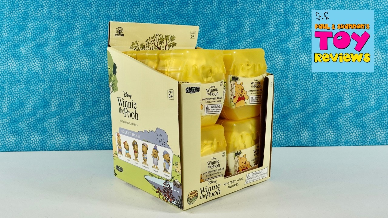 Disney Winnie The Pooh Mystery Vinyl Figure Blind Bag Opening
