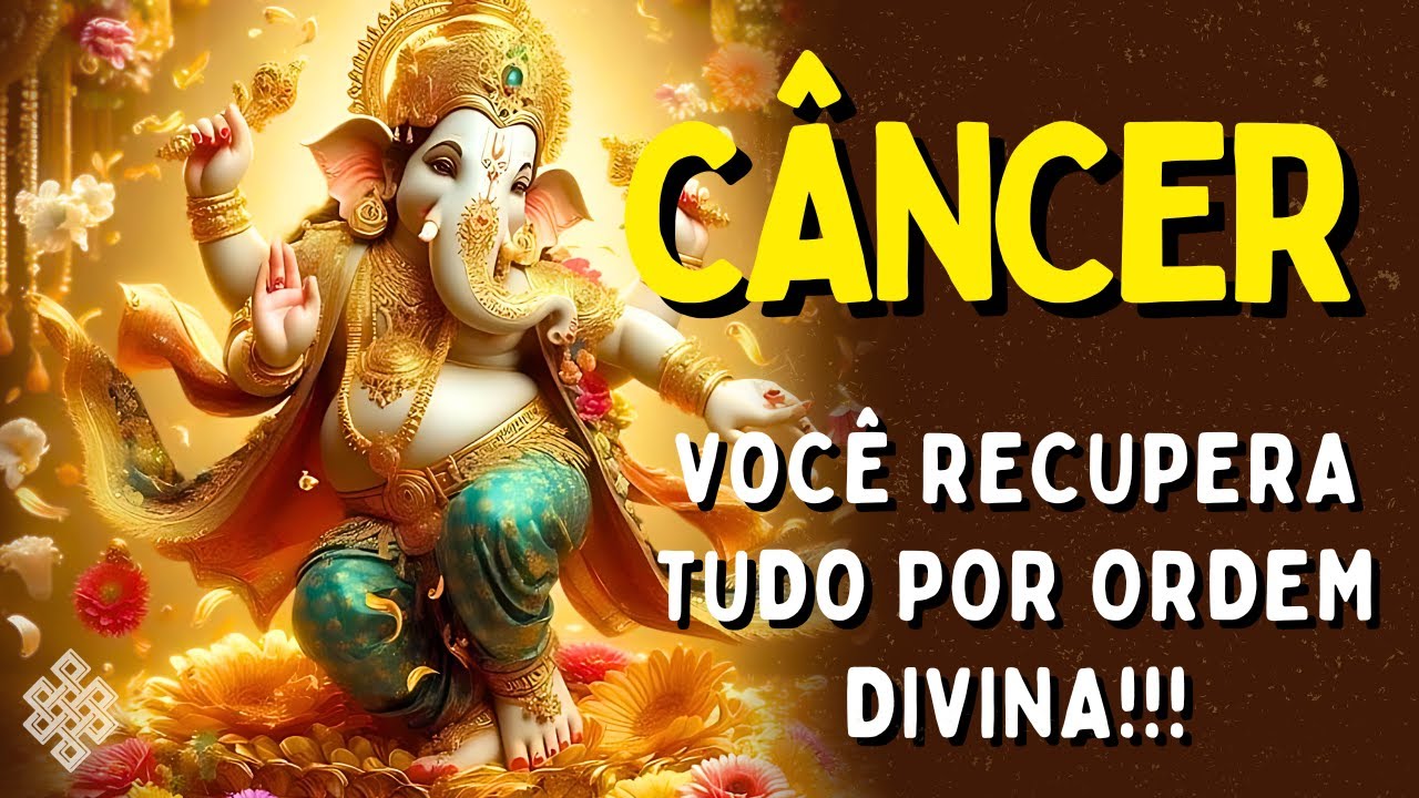 CÂNCER ♋ RECUPERANDO TUDO LENTAMENTE POR ORDEM DIVINA!😱 DEIXANDO ALGUÉM PARA TRÁS PARA RECEBER TUDO