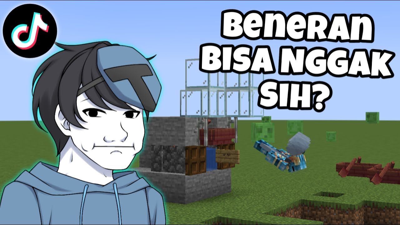 MENCOBA HACK TIKTOK MINECRAFT YG BIKIN PUSING