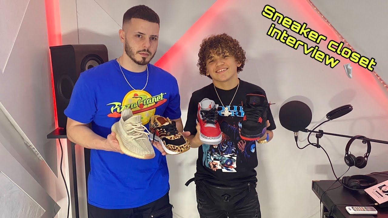Bryy (16 Years Sneaker Head) en Sneaker Closet 👟 interview |Abdiel