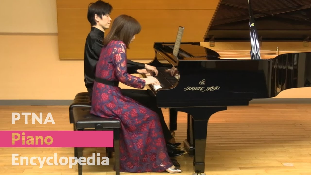 【連弾中級B 予選】マスネ：3つの小品, Op.11-1 (2024ピティナコンペ課題曲) pf.伊賀あゆみ／山口雅敏（デュオ）:Iga, Ayumi/ Yamaguchi, Masatoshi