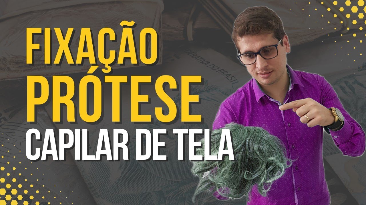 Dica do protético / como colar,  prótese capilar de tela ( lace) - Alex Alexandre.